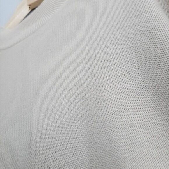 BARACUTA Silk Cotton Blend Fine Knit Sweater Pullover Top Sz L - Picture 5 of 9